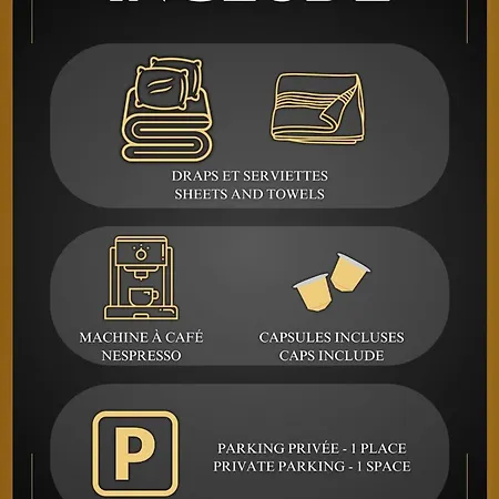 Le Nuage De La Gare - Private Parking