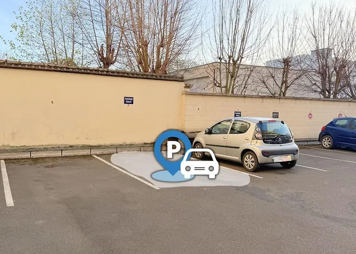 Le Nuage De La Gare - Private Parking Lägenhet Reims